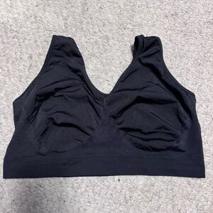 Truekind Everyday Throw-on Wireless bra Bralette 2XL black gently used
